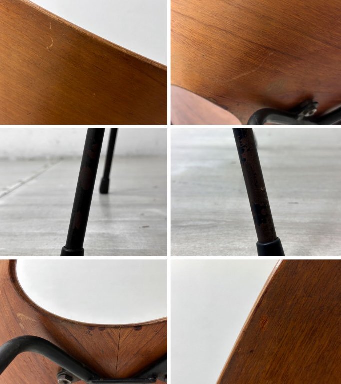 Fratelli Tagliabue メディアチェア MEDEA Chair ヴィットリオ・ノビリ Vittorio Nobili チーク材 イタリア ビンテージ ●