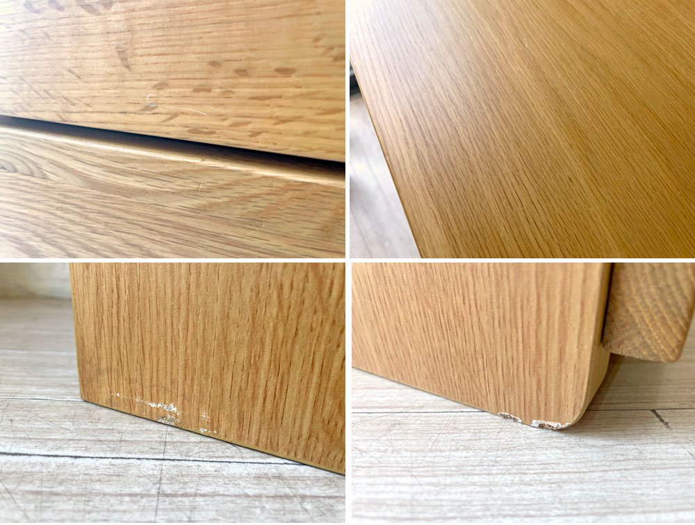 コイズミ KOIZUMI 小泉成器 ビーノ BEENO オーク材 デスクセット 120 デスク BDD-071 NS &サイドチェスト BDB-067-NS ★