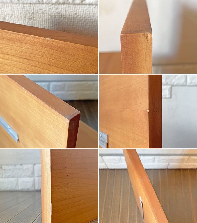 ザ・コンランショップ THE CONRAN SHOP 購入 ウォールシェルフ 壁掛けラック 飾り棚 チェリー材 シンプル ミニマルデザイン ◎