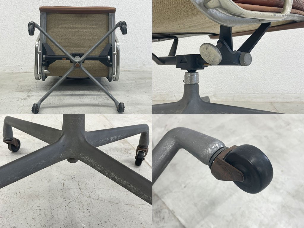 ハーマンミラー Herman Miller ソフトパッドグループ マネジメントチェア ローバック キャスター 4本脚 ビンテージ イームズ 〓