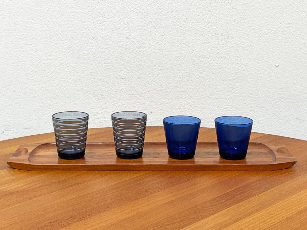 チェニ KJENI チーク材 トレイ トレー W58.5cm 無垢集成材 デンマークビンテージ 北欧雑貨 ●