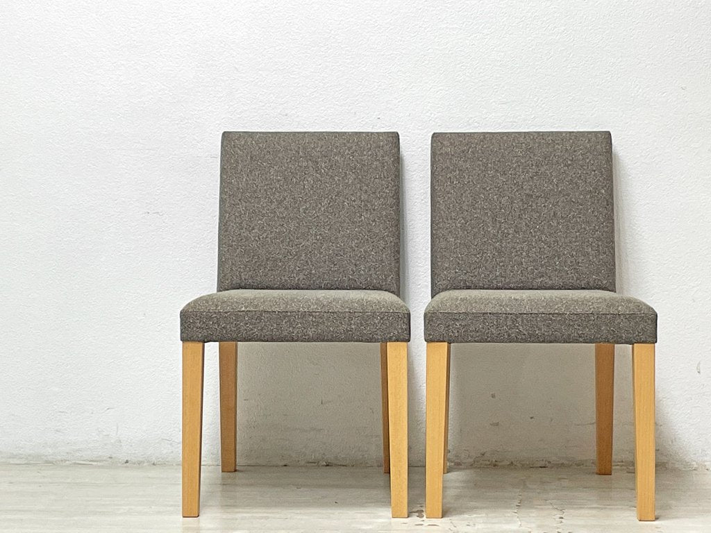 ワイスワイス WISE WISE タイム TIME AS-1201 サイドチェア ダイニングチェア ビーチ材 ミックスファブリック ナチュラルモダン 定価¥36,750- A ●