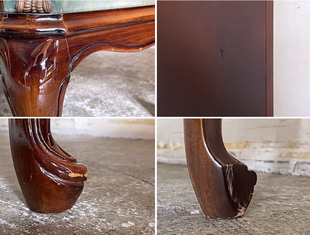 イタリア製 アルテム社 ARTEM ガラスキャビネット 象嵌細工 バーズアイメープル キュリオケース ■