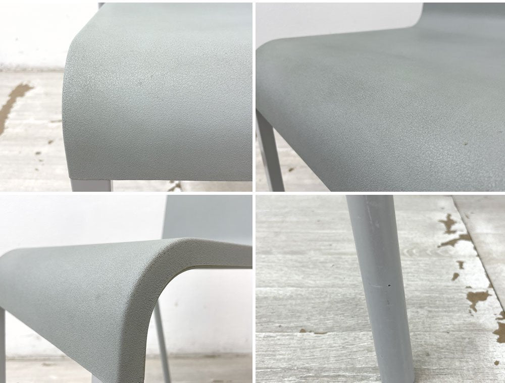 ヴィトラ vitra. ゼロスリー .03 ダイニングチェア スタッキングチェア マールテン・ヴァン・セーヴェレン Maarten Van Severen グレー A ●