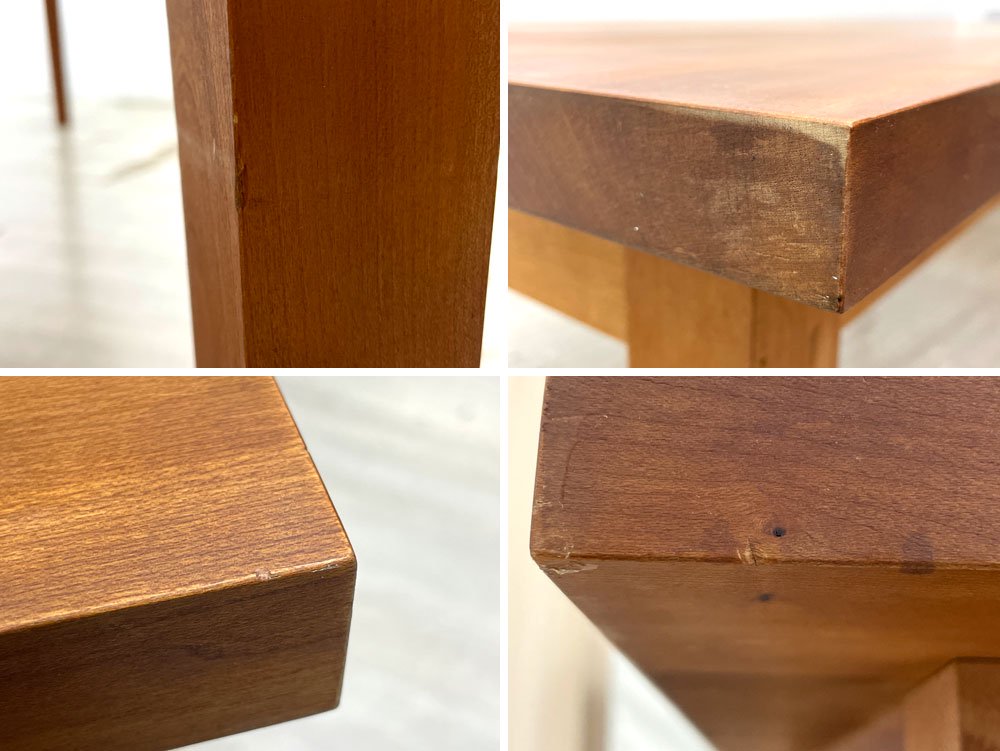 イデー IDEE アーカス ARCAS ダイニングテーブル W180cm チェリー無垢材 福田晶子 ナチュラルモダン 廃番 ●