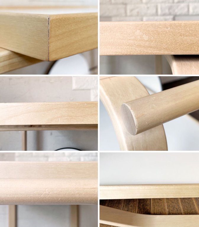 アルテック artek ティートローリー TEA TROLLEY 901 ホワイトラミネート バーチ材 アルヴァ・アアルト フィンランド 北欧家具 定価¥377,300- ◎