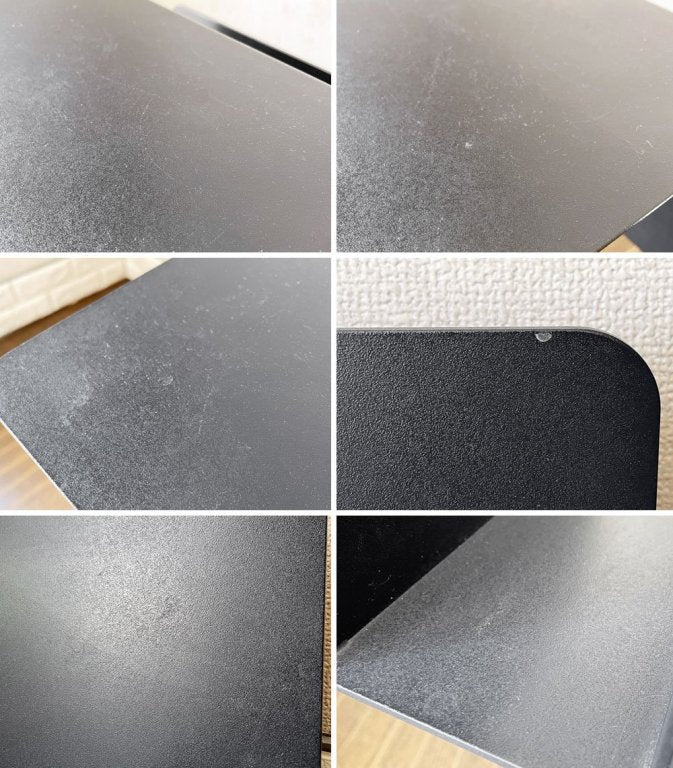イデー IDEE モノテーブル MONO TABLE サイドテーブル ブラック スチール製 コンスタンチン・グルチッチ 定価¥24,200- ◎