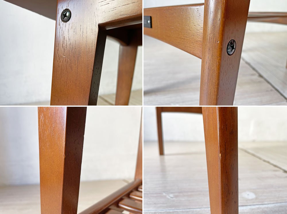 カリモク60 Karimoku60 サイドテーブル ウォールナットカラー メラミントップ コーヒーテーブル センターテーブル レトロモダン ミッドセンチュリー 定価¥49,940- ★