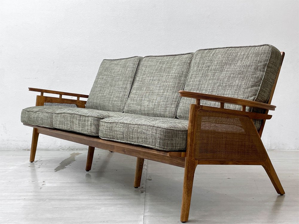 アクメファニチャー ACME Furniture ウィッカー WICKER SOFA 3P ハックベリー ラタン ファブリック 西海岸スタイ –  TOKYO RECYCLE imption