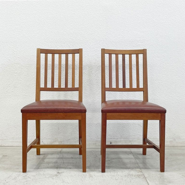 北の住まい設計社 KITANOSUMAISEKKEISHA ミッション チェア Mission Chair ダイニングチェア 廃盤 チェリー材 B 〓