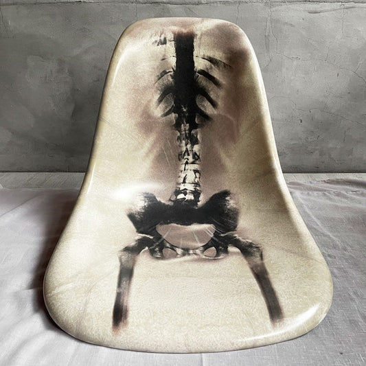 モダニカ x ドクター・ウー MODERNICA x Dr. Woo サイドシェルチェア インバーテッド Inverted FRP製 世界10台限定モデル ハンドサイン入り イームズ 希少 ♪