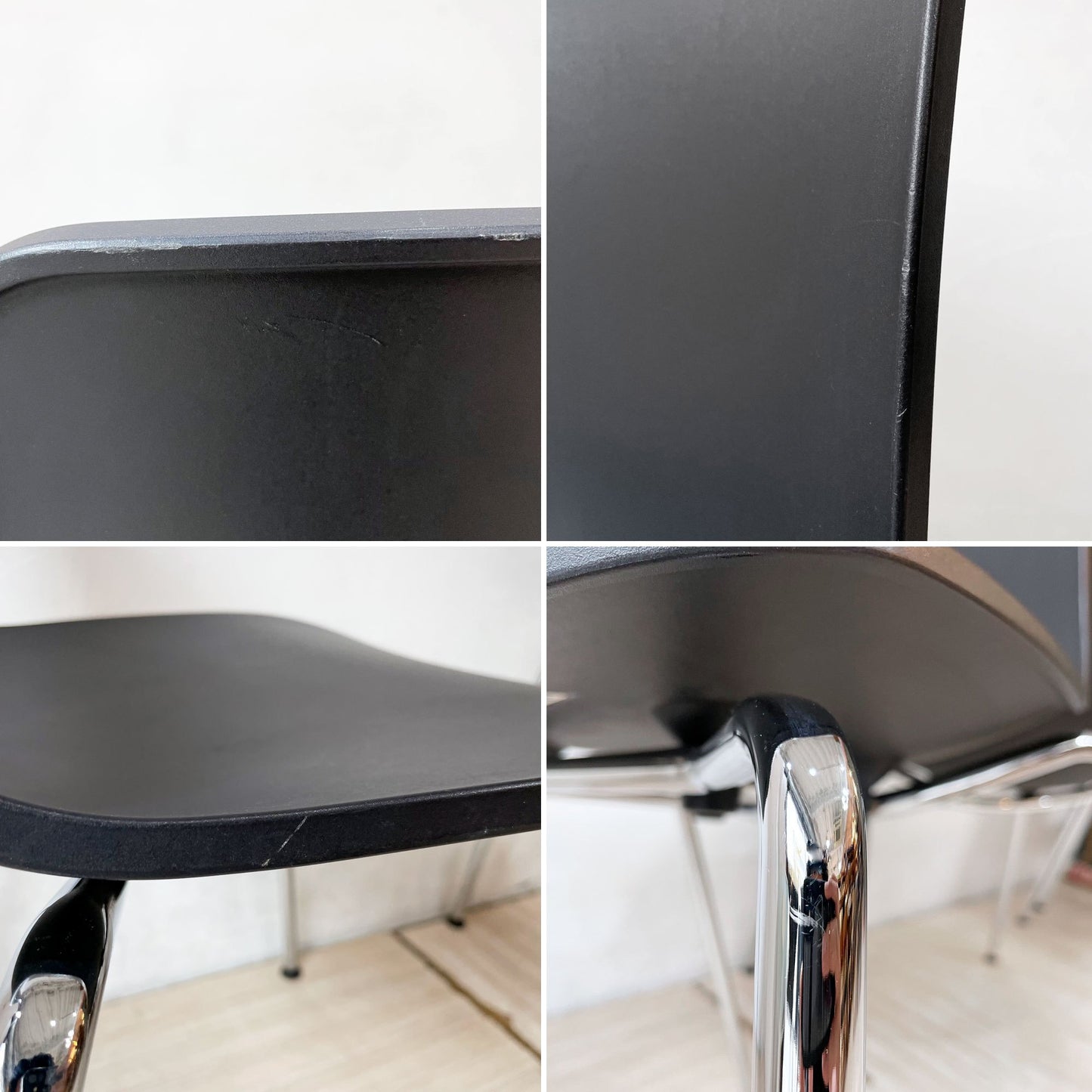 ヴィトラ vitra ハル HAL Tube ハルチューブ ダイニングチェア スタッカブル スタッキングチェア ジャスパー モリソン 2脚セット A ★