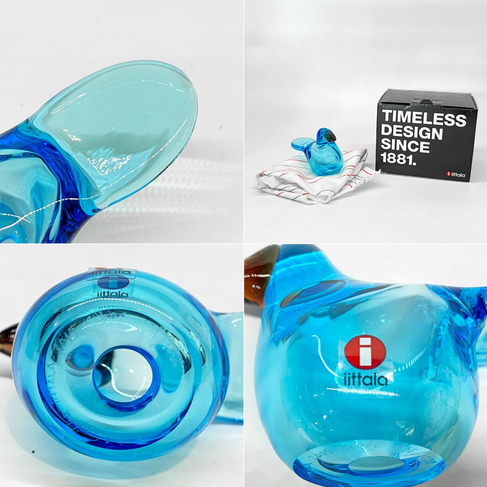 イッタラ iittala イッタラバード シエッポ Sieppo 2015年 オイバ・トイッカ スコープ別注 スカイブルー × セビリアオレンジ 北欧雑貨 フィンランド★
