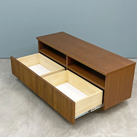 ウニコ unico ストラーダ STRADA AVボード テレビボード アッシュ材×ステンレス W120cm インダストリアルデザイン ◎