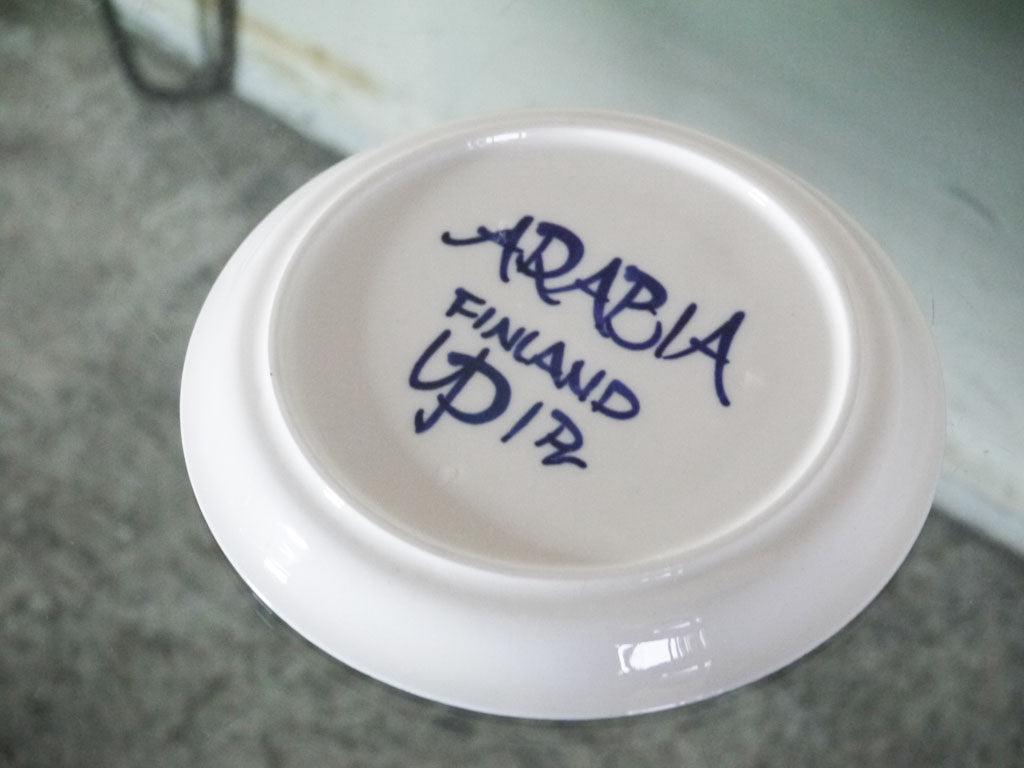 アラビア ARABIA バレンシア Valencia カップ&ソーサー C&S ウラ・プロコッペ Ulla Procope フィンランド ビンテージ 北欧食器 A ■