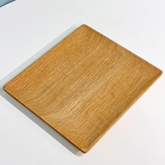 山口和宏 角トレイ 楢材 27x24cm 盆 百草オリジナル 現代作家 A ◎