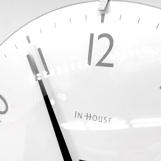 インハウス IN HOUSE ドームクロック Dome Clock M 30cm 掛け時計 イギリス ●