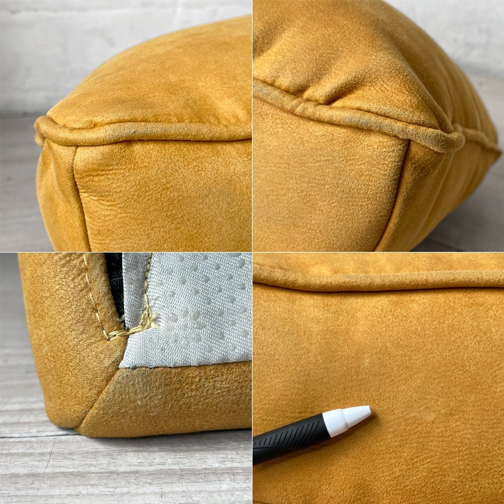 リラックスフォーム RELAX FORM アルフレード ALFREDO ソファ 背クッション ロータイプ 置き型クッション レザーテックス H42cm 関家具 定価¥16,500ー ★