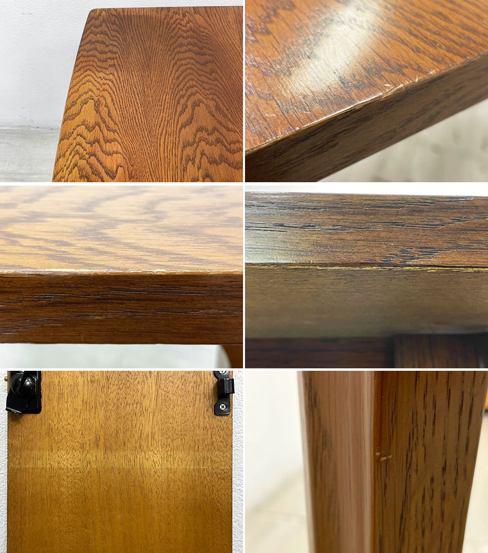 アクメファニチャー ACME Furniture ブルックス ダイニングテーブル BROOKS DINING TABLE エクステンション 伸長式 オーク材 定価¥143,000 ●