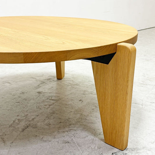 ヴィトラ vitra ゲリドン バ Gueridon Bas コーヒーテーブル ローテーブル オーク材 スチール ジャン・プルーヴェ 2020年製 定価350,900- ●