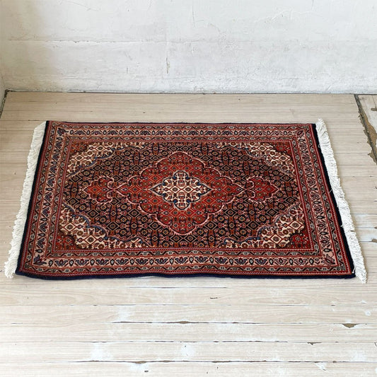 タブリーズ Tabriz マララン Maralan ペルシャ絨毯 ラグ カーペット 90×62cm ウール100% タグ付 イラン ★