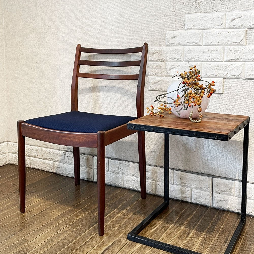 ディーボディ d-Bodhi ニュー サイドテーブル New Side Table チーク古材xアイアン インダストリアル ◎