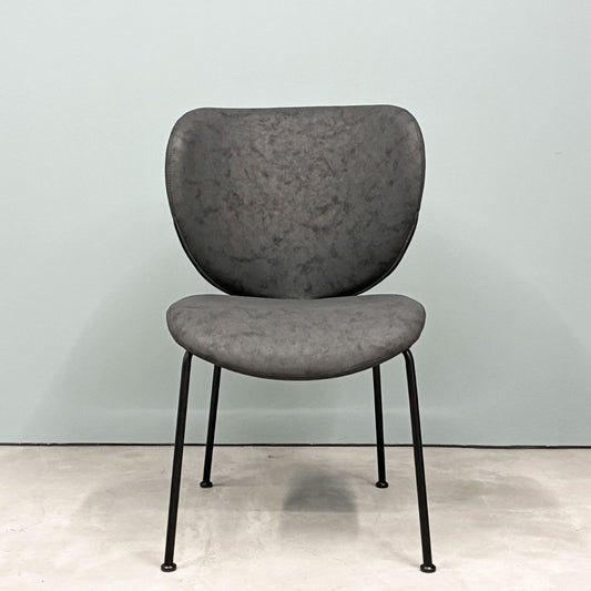 モーダエンカーサ moda en casa コブラチェア COBRA chair ダイニングチェア スモーク ナノファイバー ファブリック モダンデザイン A ◎