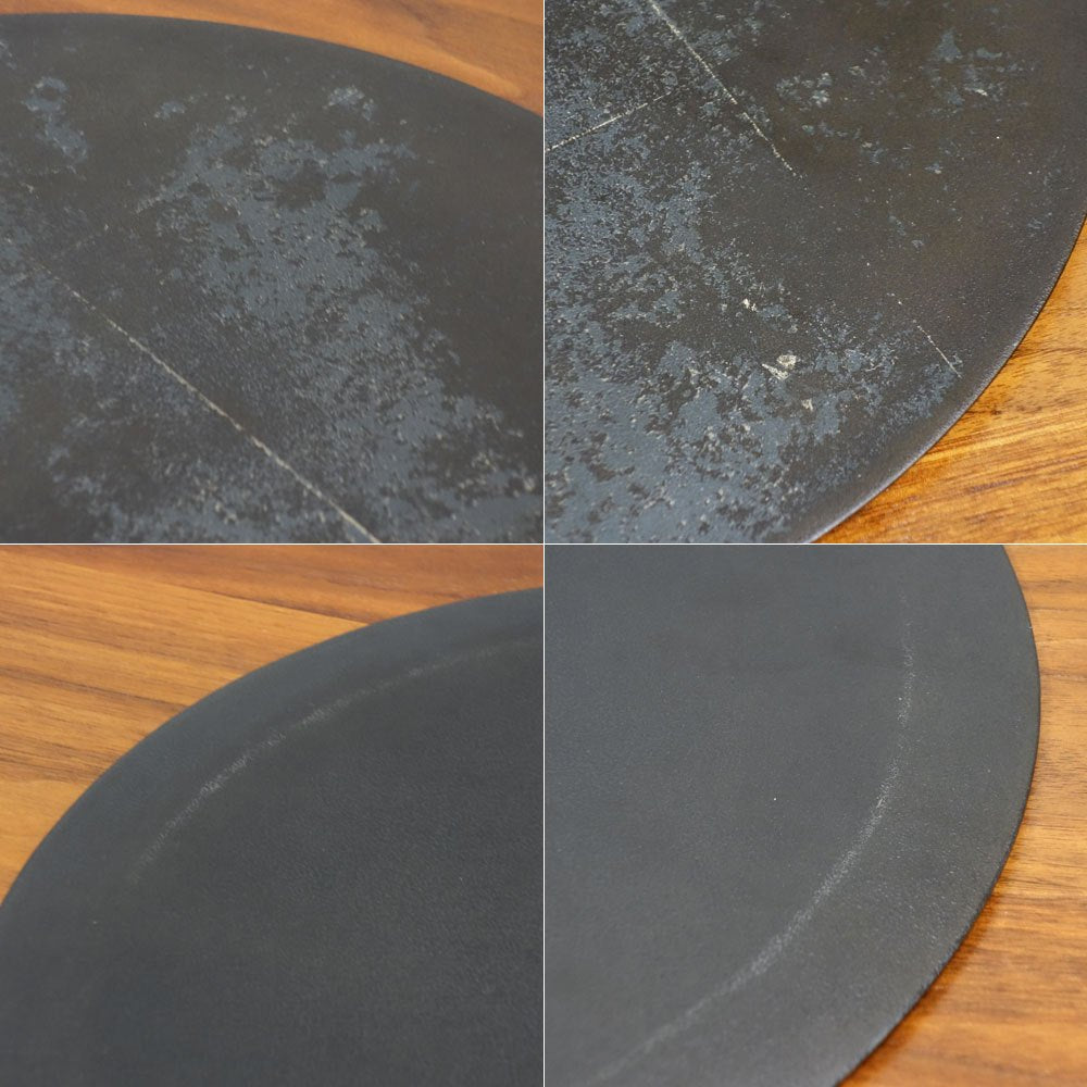 赤木明登 丸折敷 大 古銀仕上げ 黒漆 33cm 輪島塗 現代作家 A ◎