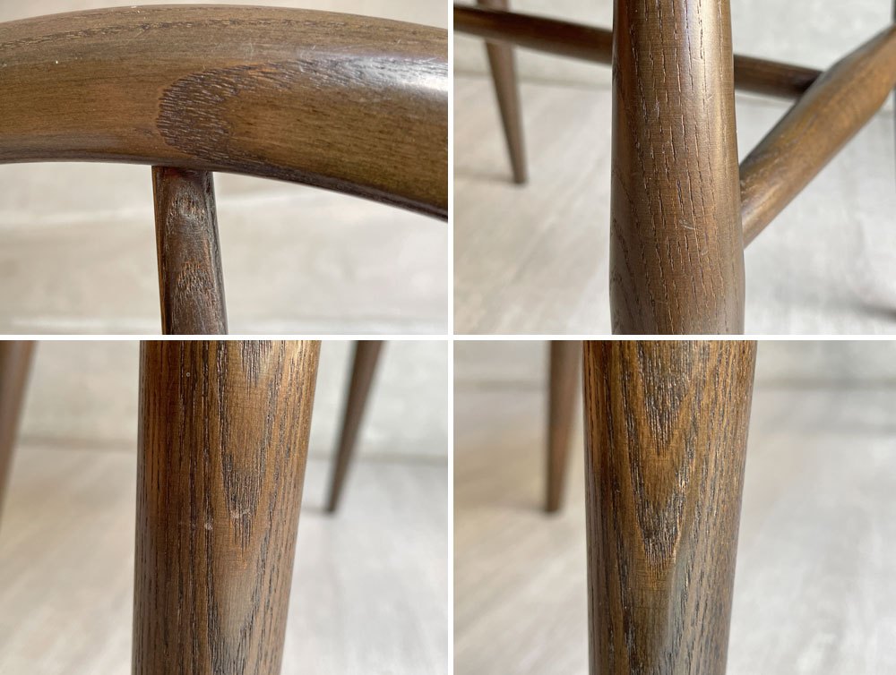 アーコール Ercol オリジナルズ Originals 1877 ウィンザーチェア ダイニングチェア スポークバック アッシュ材 英国 B ♪