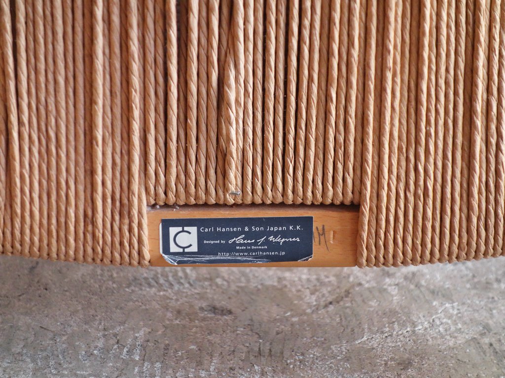 カールハンセン&サン Carl Hansen & son Yチェア CH24 ビーチ材 クリアラッカー仕上げ ハンス・J・ウェグナー デンマーク 北欧家具 ■