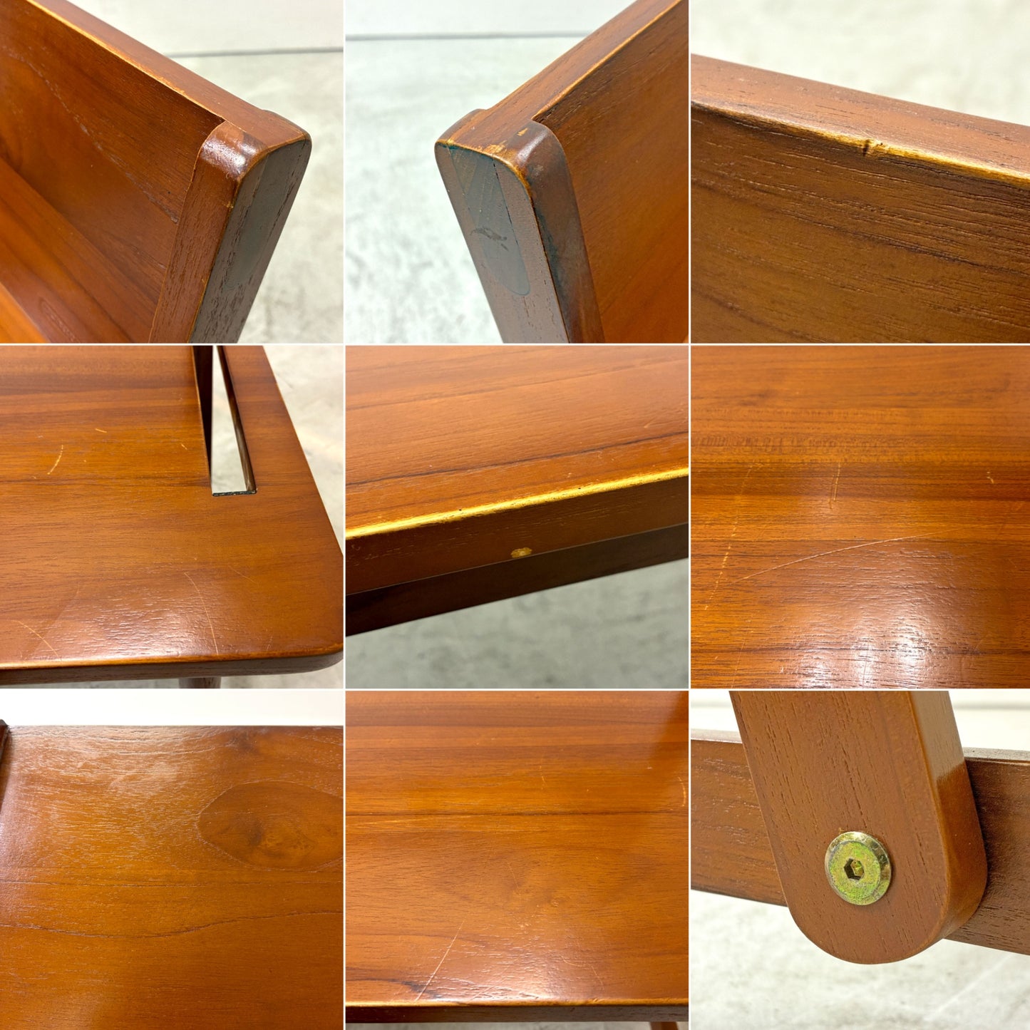 スキャンティーク SCANTEAK デュオ Duo スイベルベンチ チーク無垢材 背もたれ可動式 W120㎝ ●