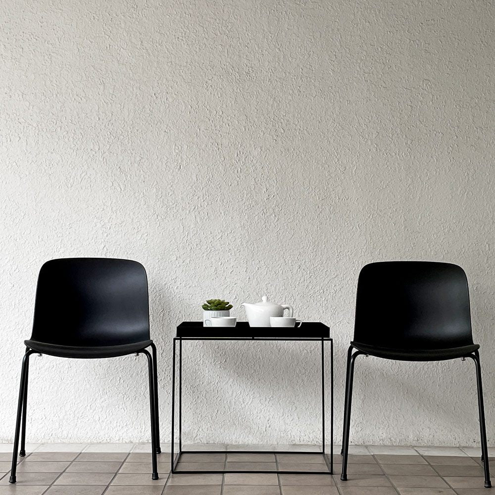 ヘイ HAY トレイテーブル TRAY TABLE L サイドテーブル ナイトテーブル ブラック モダンデザイン 北欧家具 デンマーク 定価¥49,500- ◇