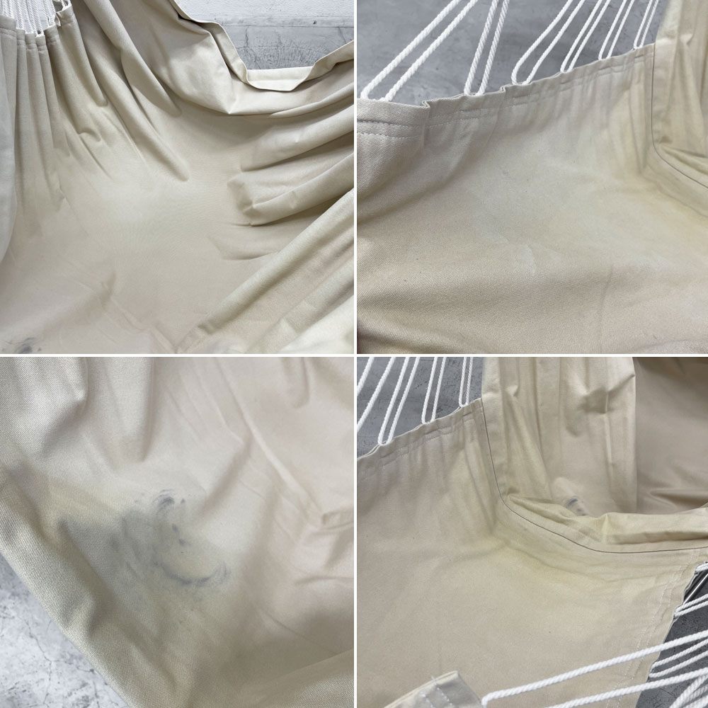 コンフォルタ KOMFORTA ファブリック Fabric ハンモックチェア ラウンジチェア ベージュ 自立式ハンモック スペイン 〓