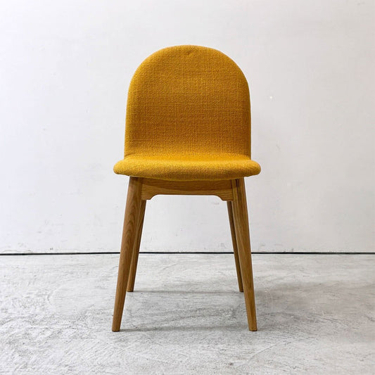 イデー IDEE コショネチェア COCHONNET CHAIR ダイニングチェア オーク材 ナチュラル ファブリック マスタード モダン A ●