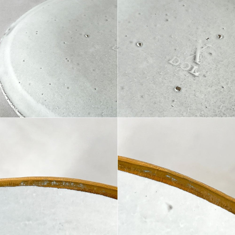 アスティエ・ド・ヴィラット Astier de Villatte クレジュス Cresus デザートプレート フランス Φ18cm B ◇