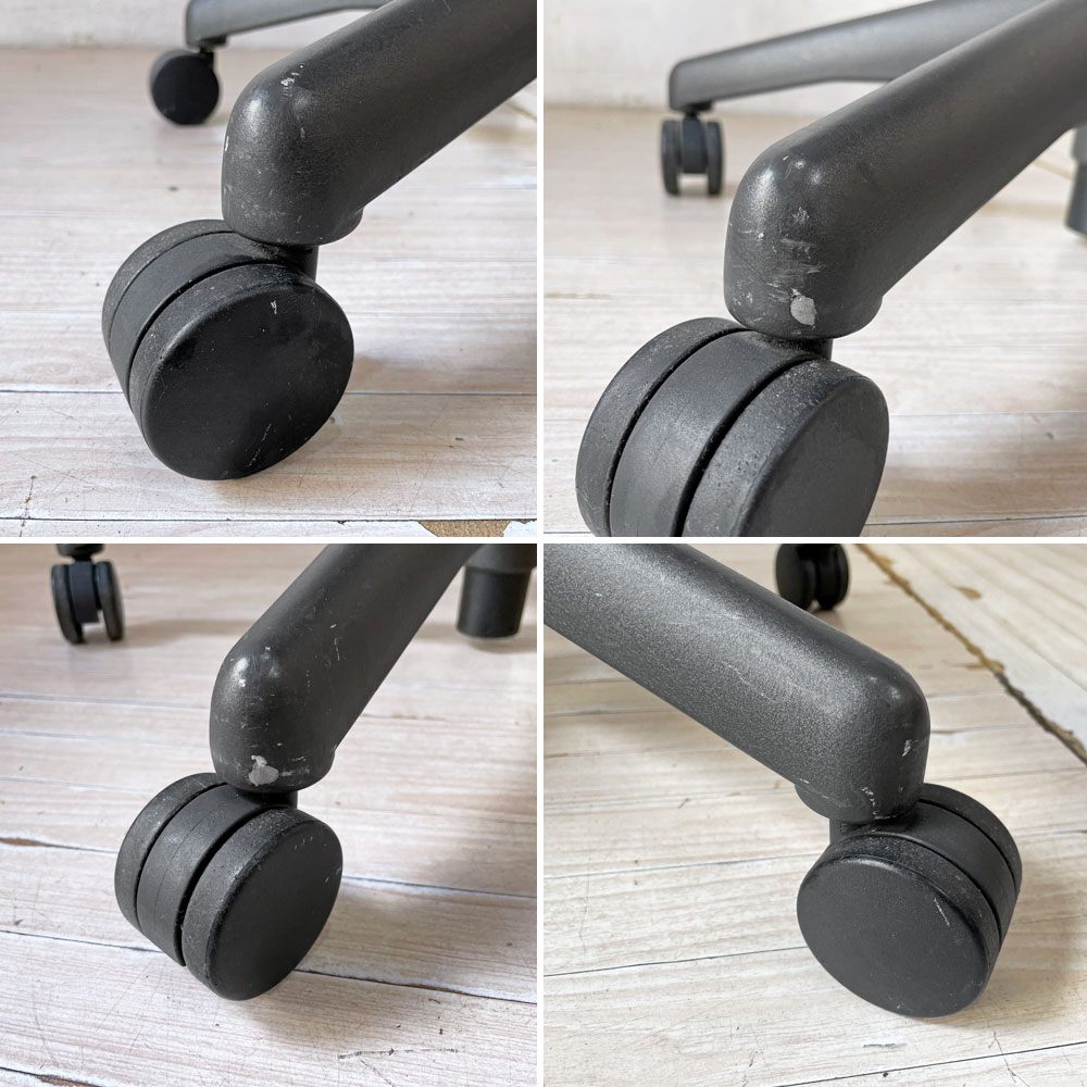 ハーマンミラー Herman Miller アーロンチェア Bサイズ デスクチェア オフィスチェア ランバーサポート グラファイトベース ビル・スタンフ&ドン・チャドウィック ★