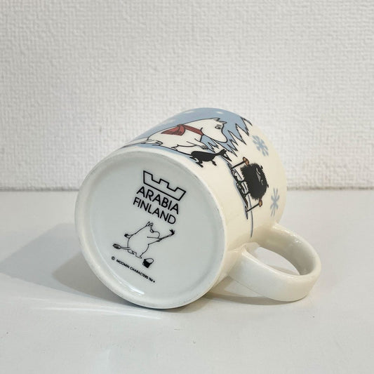 アラビア ARABIA ムーミンマグ MOOMIN スキーコンペティション Skiing competition トーベ・ヤンソン Tove Janson 2010 冬限定 ◎