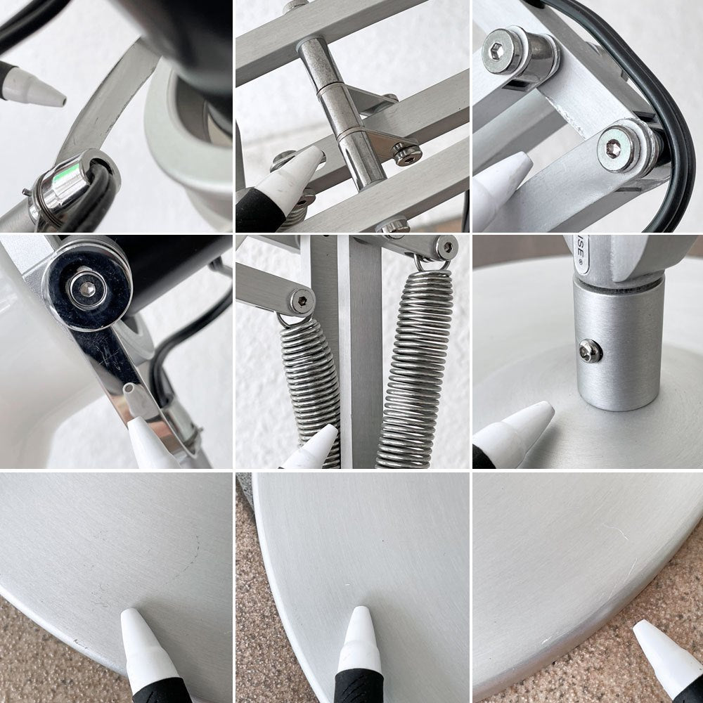 アングルポイズ ANGLEPOISE タイプ1228 Type 1228 フロアライト デスクライト ケネス・グランジ ベース2種付 廃番 ◇