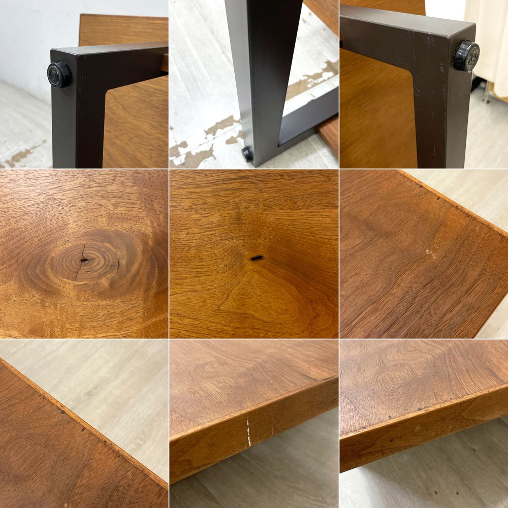 広松木工 hiromatsu フレックス FREX 168 3シーターソファ ウォールナット 無垢材 ファブリック スチール脚 カバーリング 参考定価 ¥363,000- ●