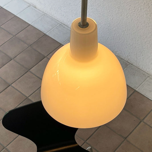 ルイスポールセン Louis Poulsen トルボー 220 Toldbod Glass Pendant ペンダントライト ホワイト 乳白ガラス ポール・ヘニングセン 定価83,600円 ◇