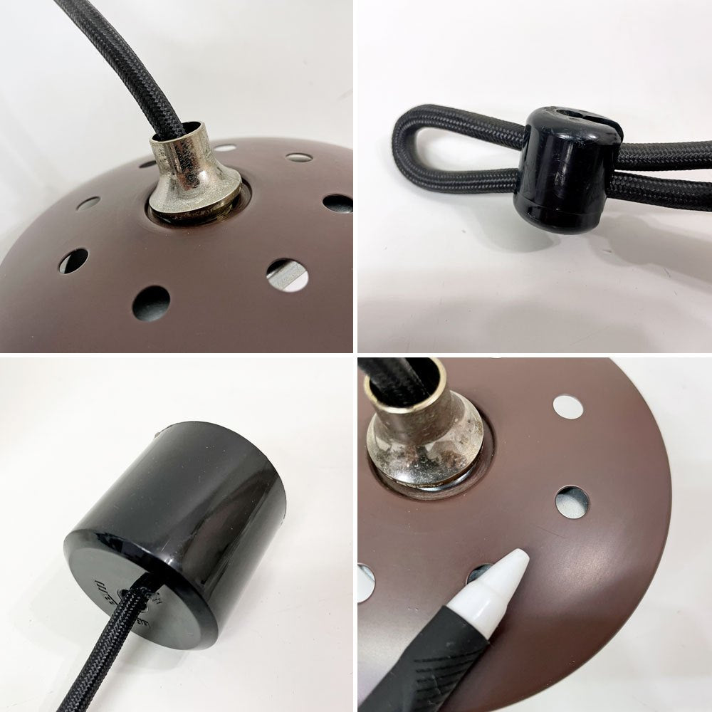 山田照明 ポピーライト Poppy Light 糸巻ガラスシェード ペンダントライト レトロ 和モダン 定価¥33,000- 廃番 ●