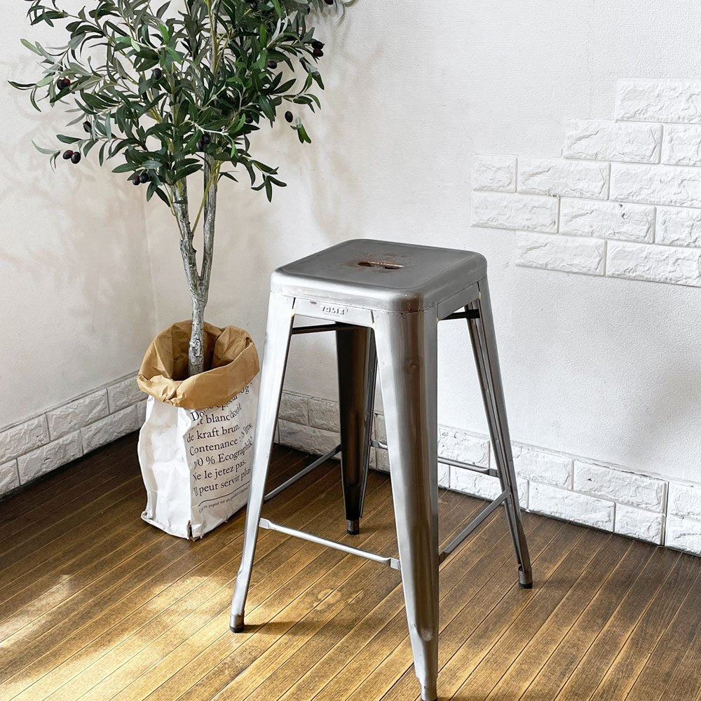 トリックス TOLIX Hスツール H-STOOL H75 ロースチール フランス インダストリアルスタイル カフェスタイル ◎
