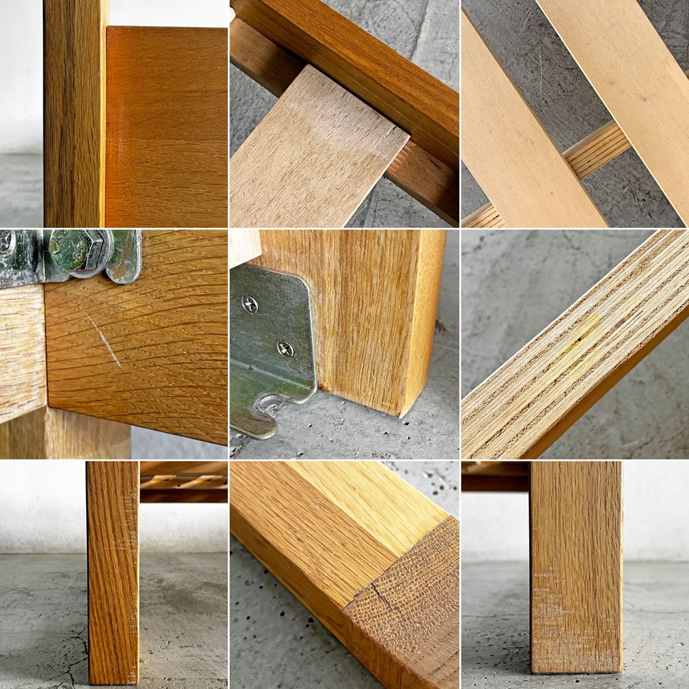 アクタス ACTUS アクタスキッズ フォピッシュ foppish ベッドフレーム シングルサイズ W207cm オーク材 石田和人 廃番 〓