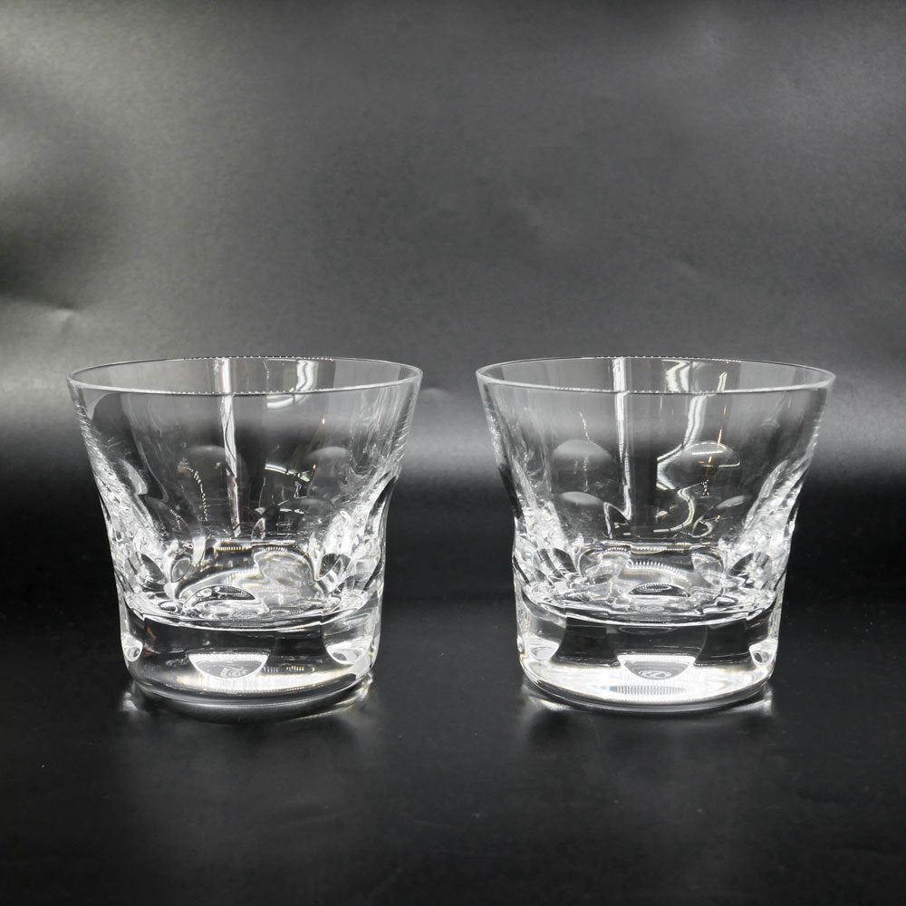 バカラ Baccarat ベルーガ Beluga ロックグラス クリスタルガラス フランス B ●