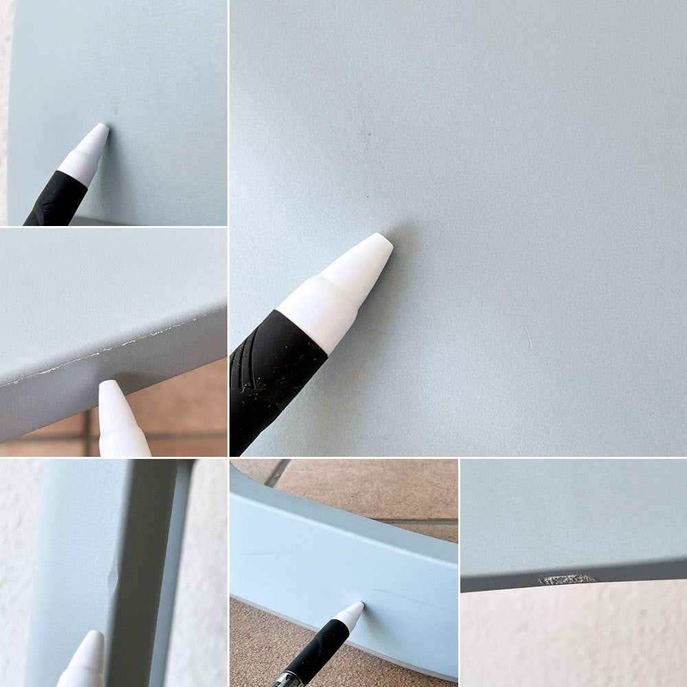 ヴィトラ Vitra ティプトン Tip Ton ワークチェア ダイニングチェア デスクチェア アイスグレー スタッキング チルト機能 定価¥42,900- A ◇