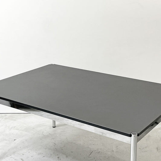 USMモジュラーファニチャー USM Haller USMハラーテーブル ワーキングデスク ダイニングテーブル リノリウム ネロインゴカラー W150×D100cm スイス ●