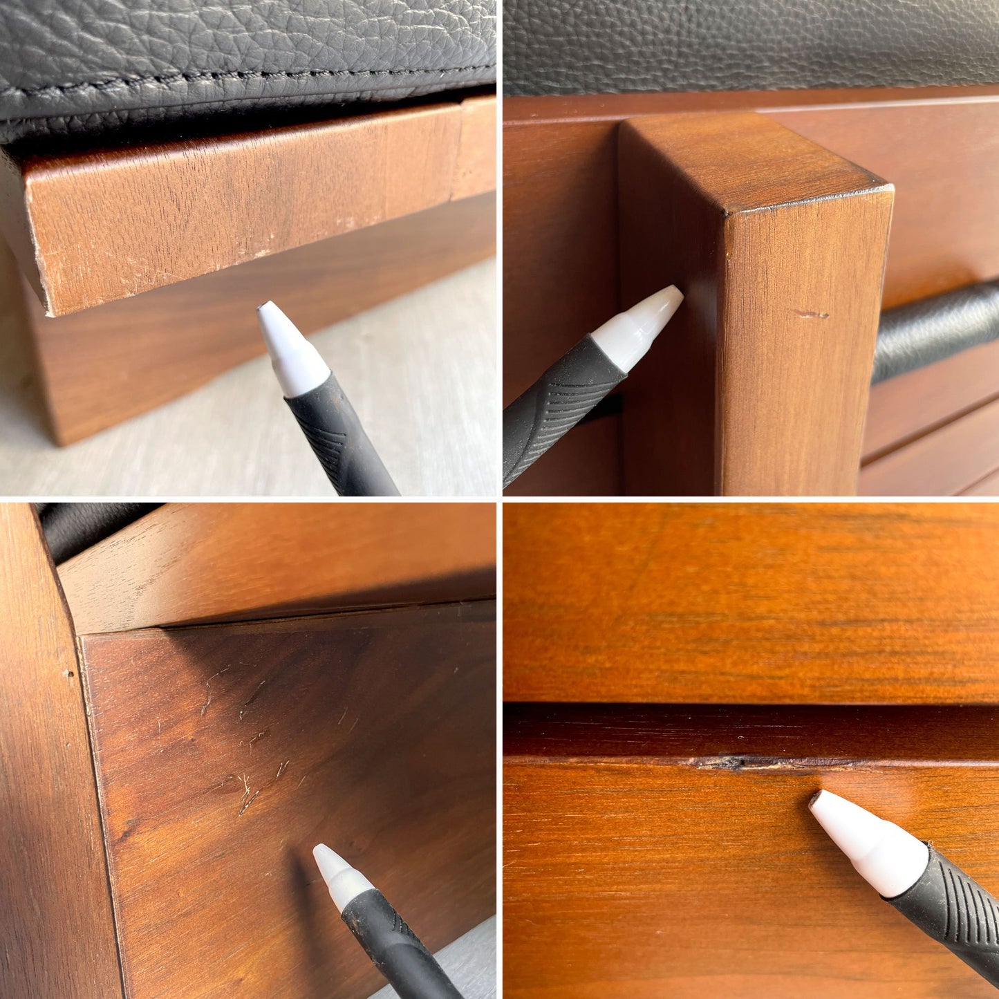 シギヤマ家具 ブレナ Brena 2pソファ LEATHER WOOD 本革 ウォールナット突板 W160cm モダンデザイン ♪