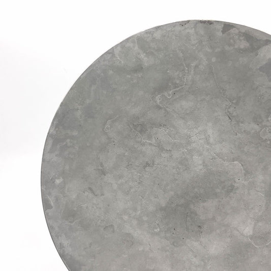 成田理俊 ステンレスプレート Φ22cm 現代作家 モダンデザイン ●