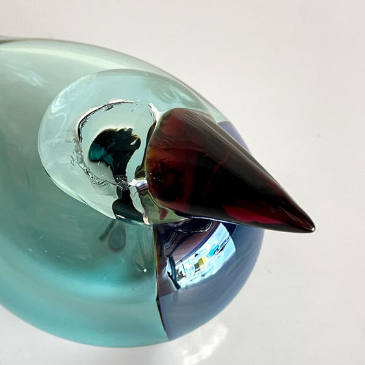 イッタラバード iittala Bird バーズバイトイッカ Birds by Toikka クイーンフィッシャー Queenfisher シーブルー 2019年限定 オイバ・トイッカ Oiva Toikka 箱付 北欧雑貨 ■