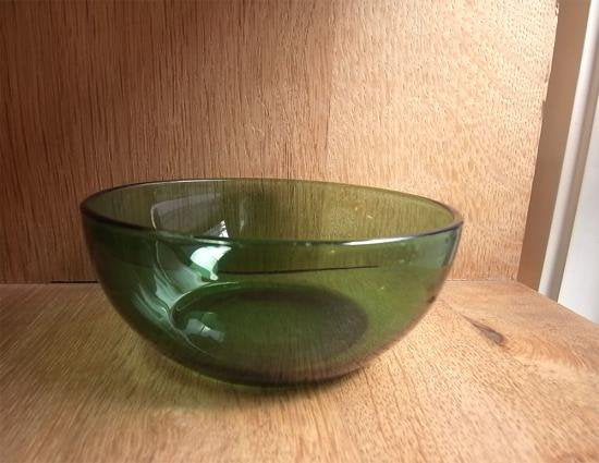 イッタラ/iittala ビンテージ ティーマボウル/TEEMA BOWL モスグリーン